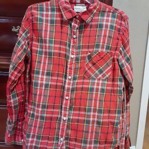 Ralph Lauren Denim and Supply Boyfriend Plaid Shirt